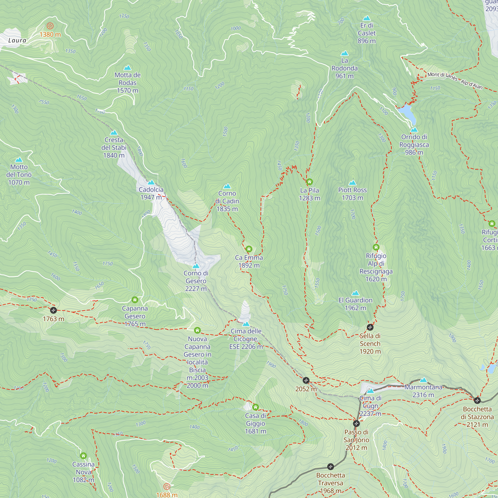 Ca Emma map