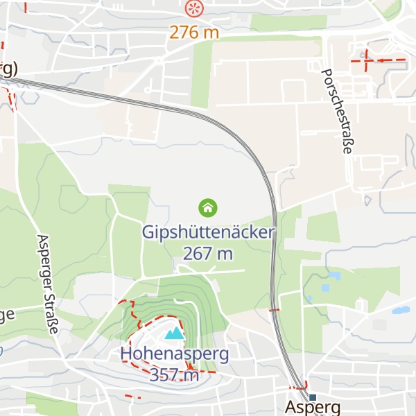 Map of Gipshüttenäcker