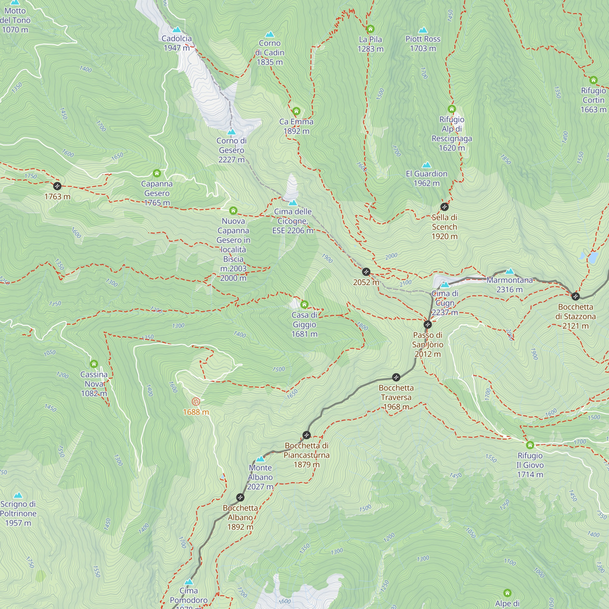 Casa di Giggio map