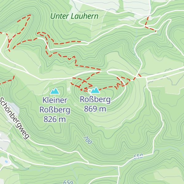 Map of Roßberghaus