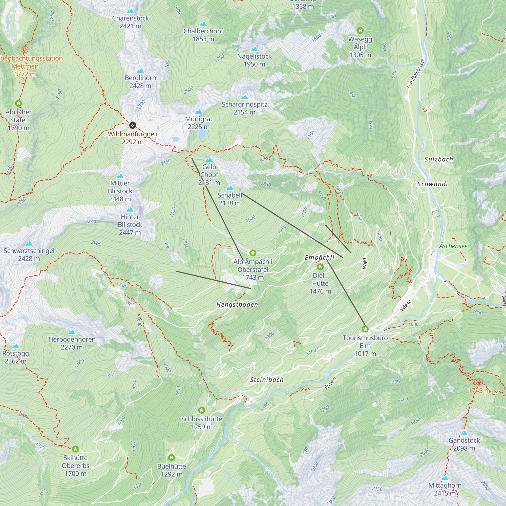 Alp Ämpächli Oberstafel map