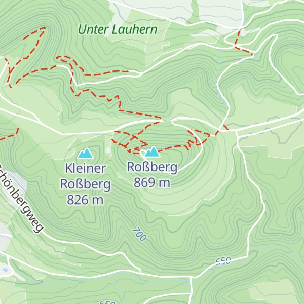 Map of Roßberg