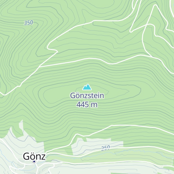 Map of Gönzstein