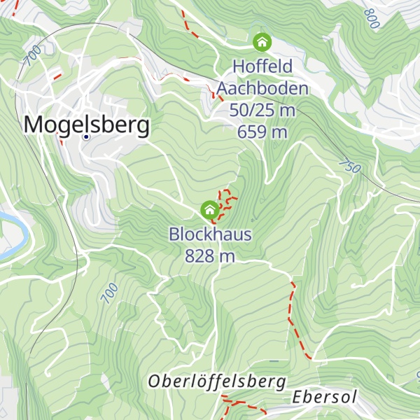 Map of Blockhaus