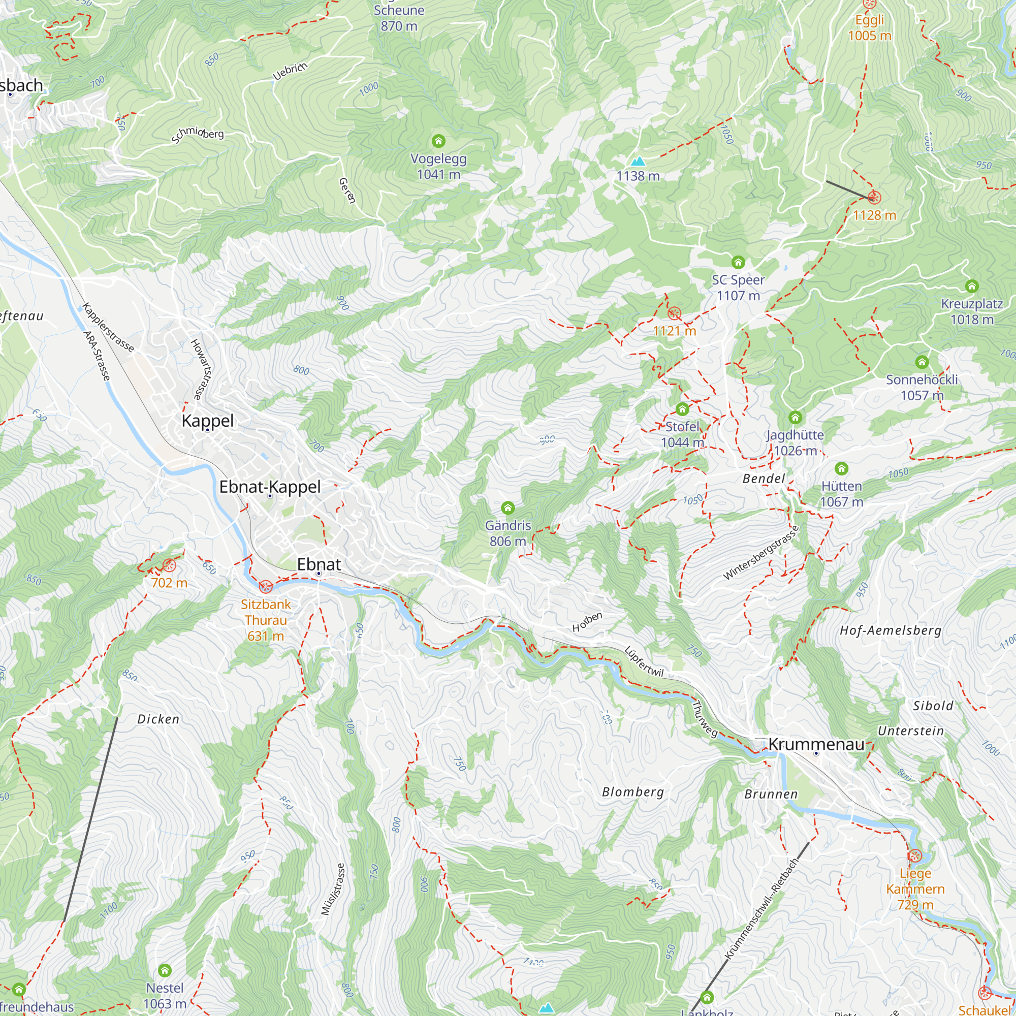 Gändris map