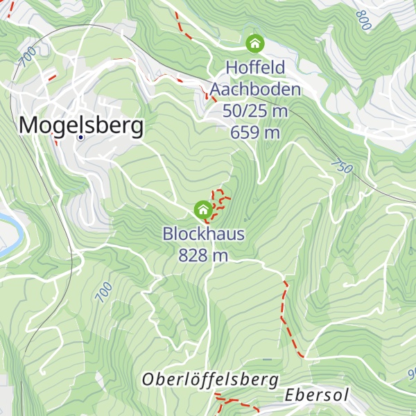 Map of Eingang Baumwipfelpfad