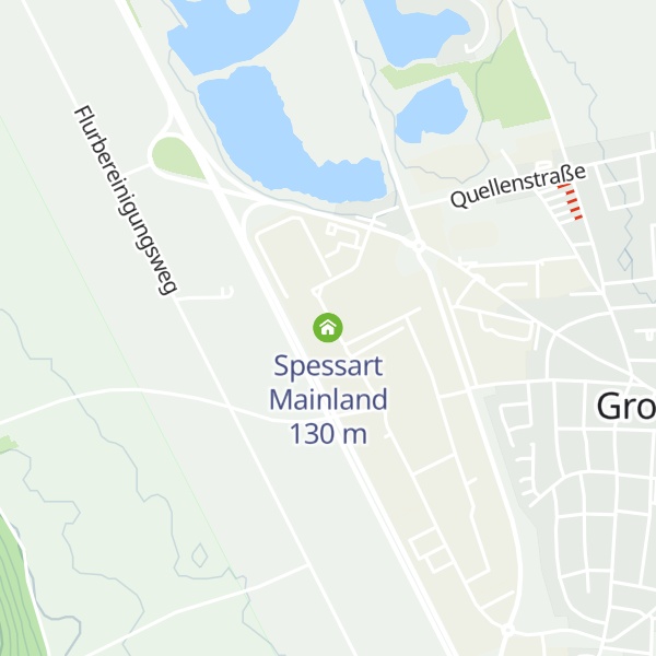 Map of Spessart Mainland