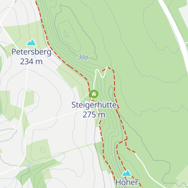 Map of Steigerhütte