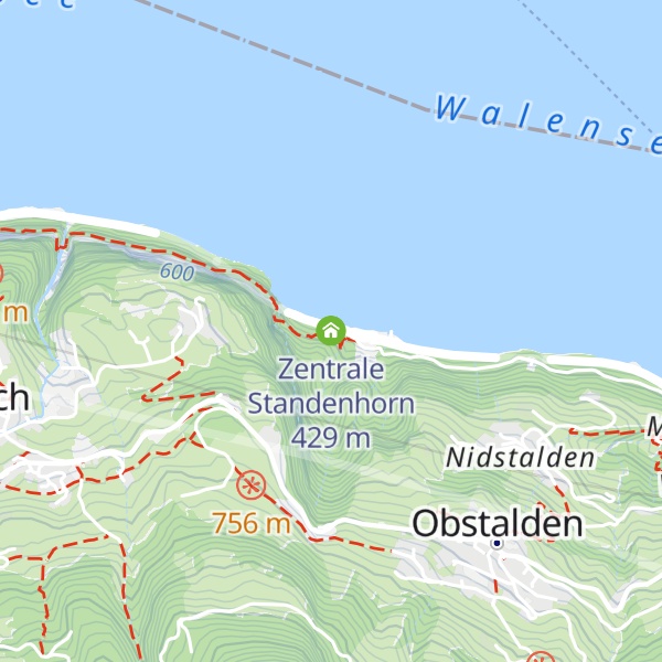 Map of Zentrale Standenhorn