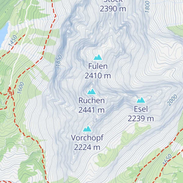 Map of Ruchen