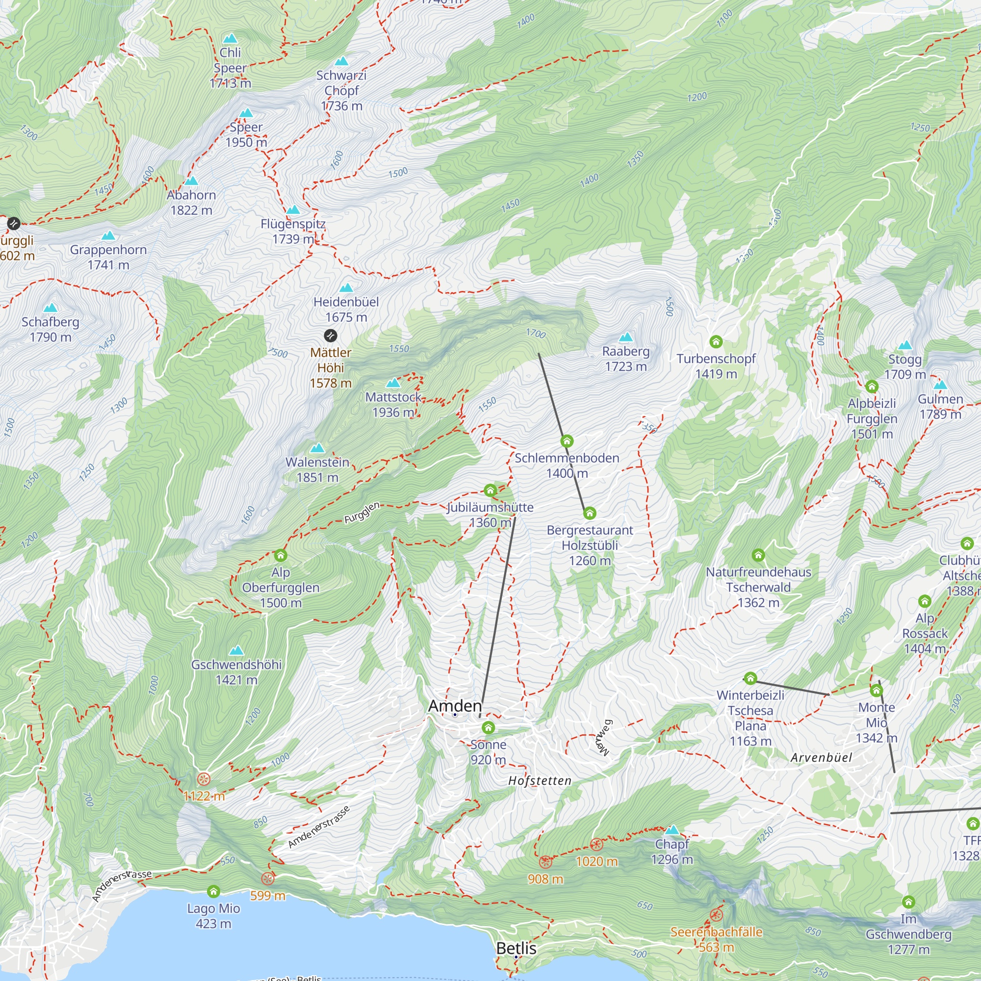 Jubiläumshütte map