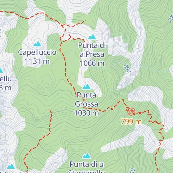 Map of Punta Grossa