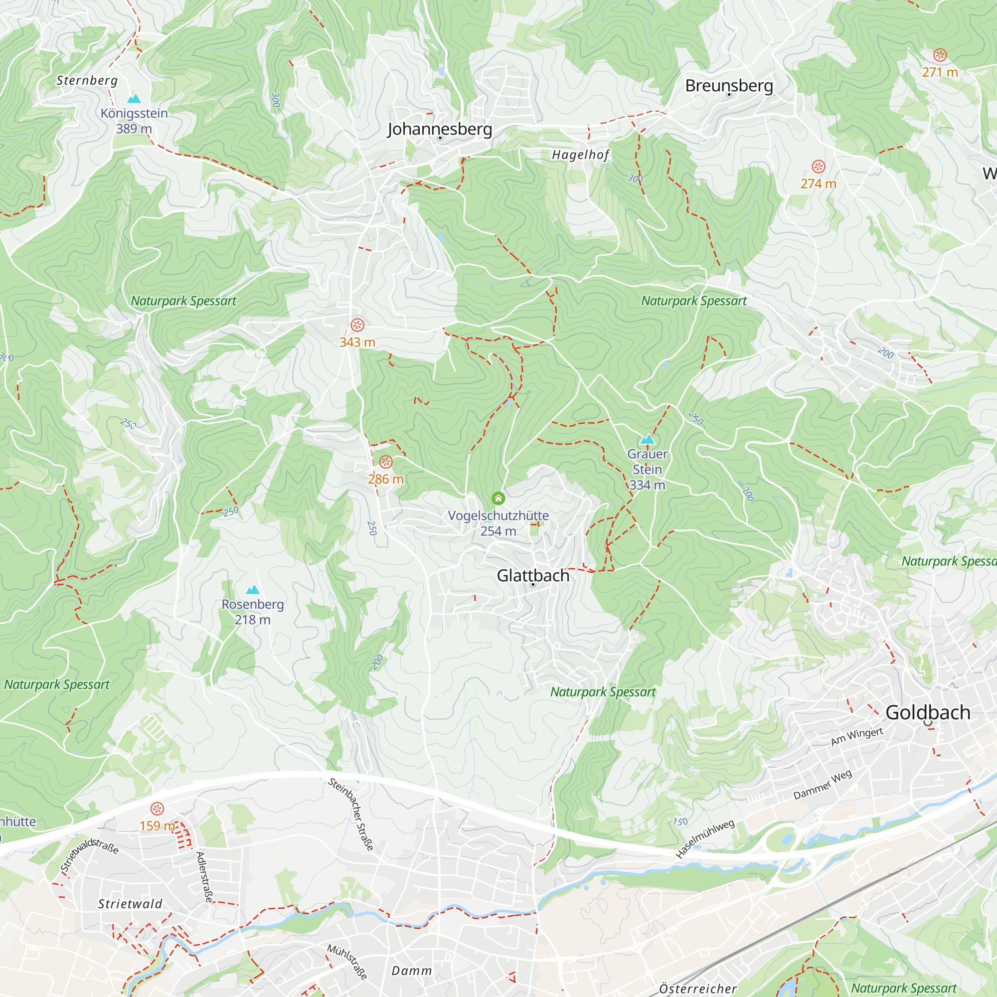 Vogelschutzhütte map