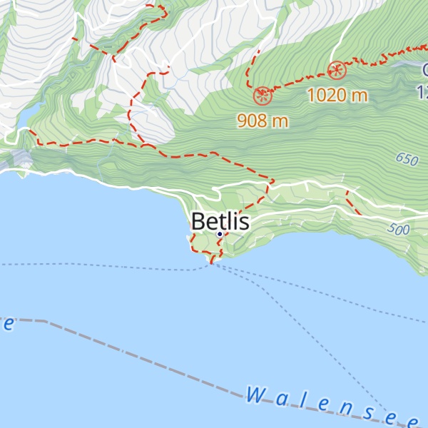 Map of Restaurant Burg-Strahlegg