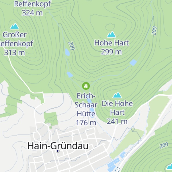 Map of Erich-Schaar Hütte