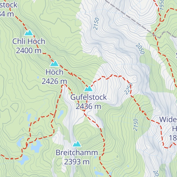 Map of Gufelstock