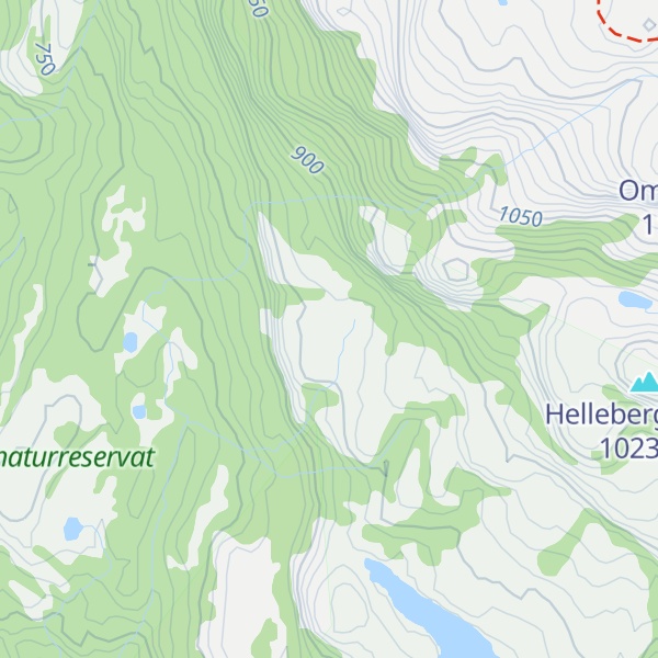 Map of Gullikleiva