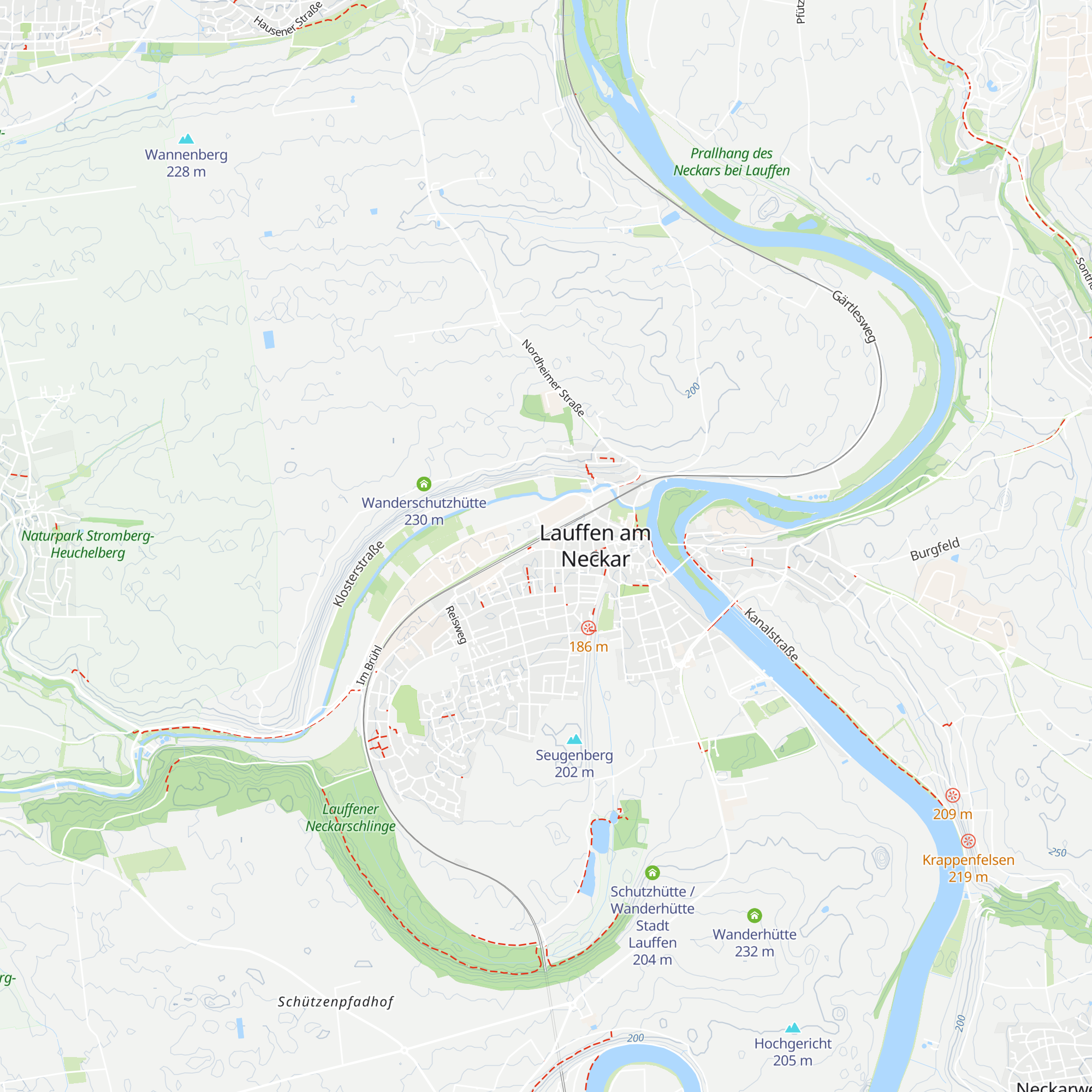 Bürgerbüro der Stadt Lauffen map