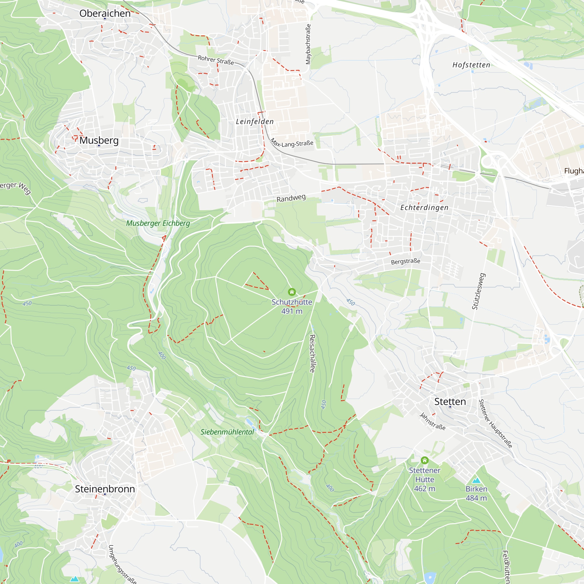 Schutzhütte map