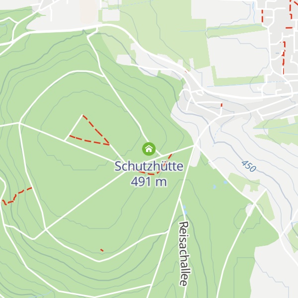 Map of Schutzhütte