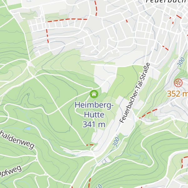 Map of Heimberg-Hütte