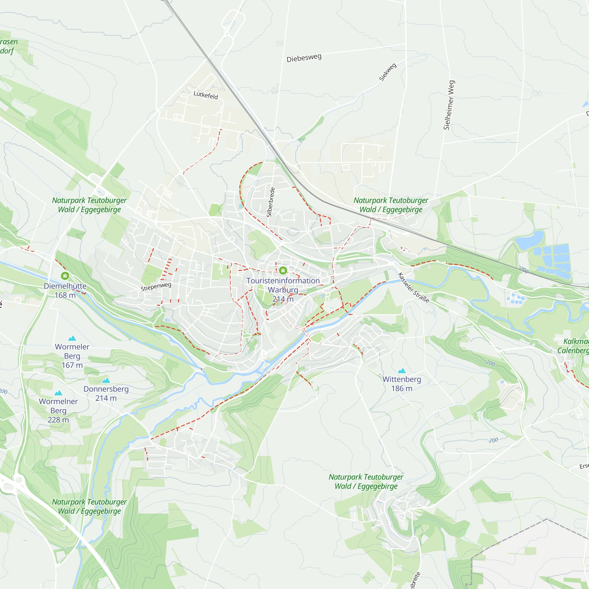 Zur Alm map