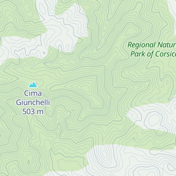 Map of Cima di u Cabu