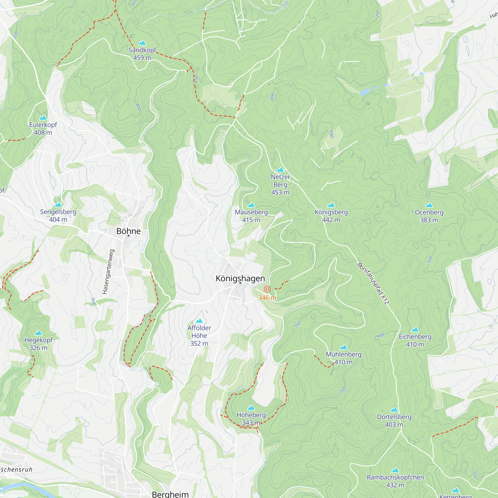 Grillhütte "Unter den Linden" map