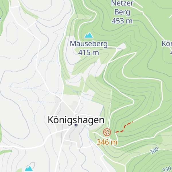 Map of Grillhütte "Unter den Linden"