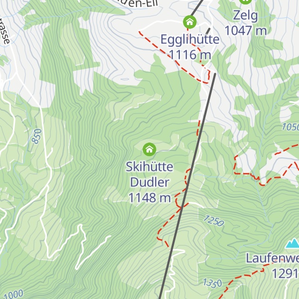 Map of Skihütte Dudler