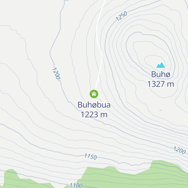 Map of Buhøbua