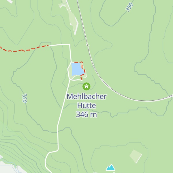 Map of Mehlbacher Hütte