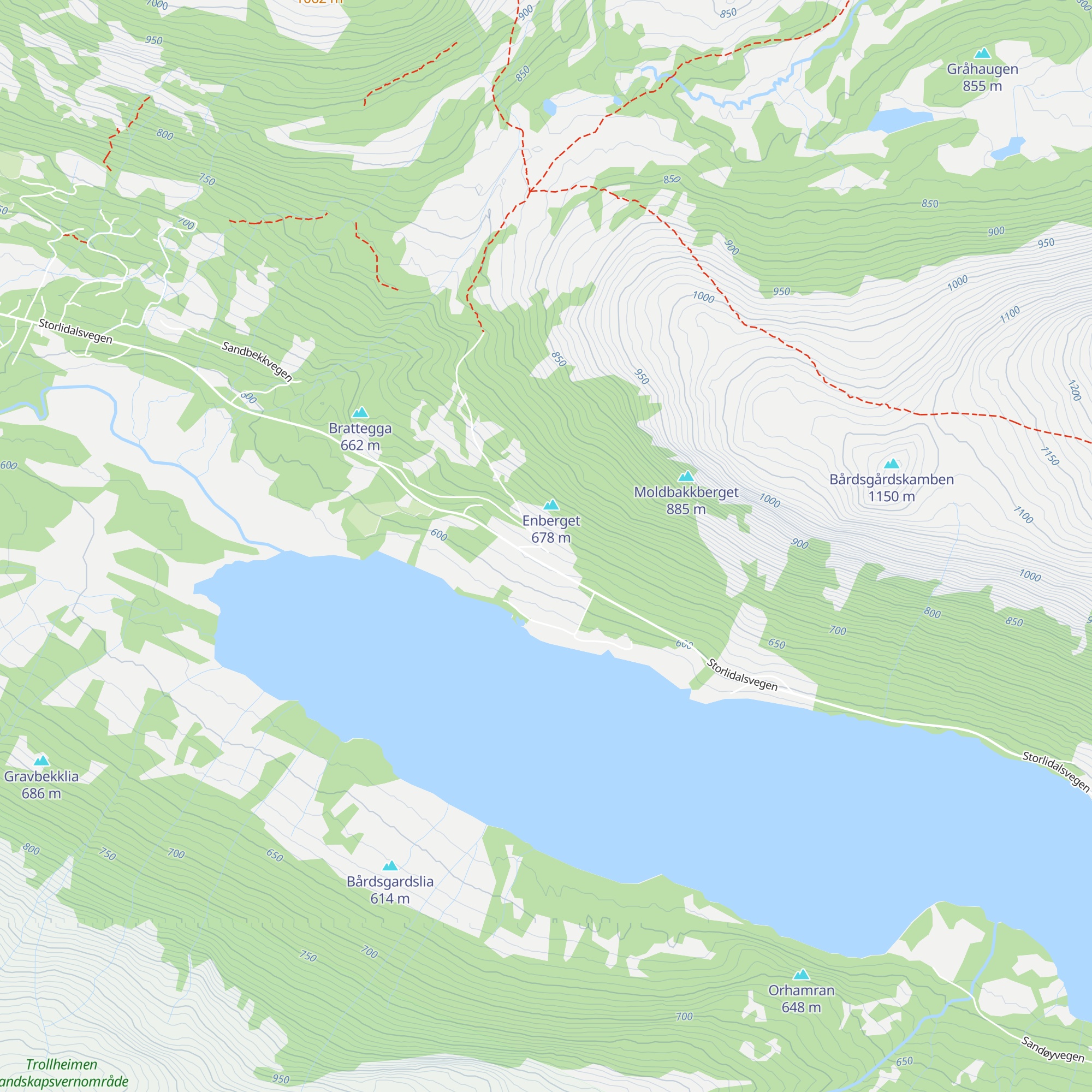 Bårdsgarden map