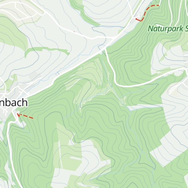 Map of Hüttengrund