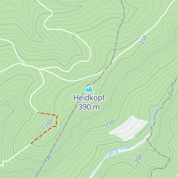 Map of Heidkopf