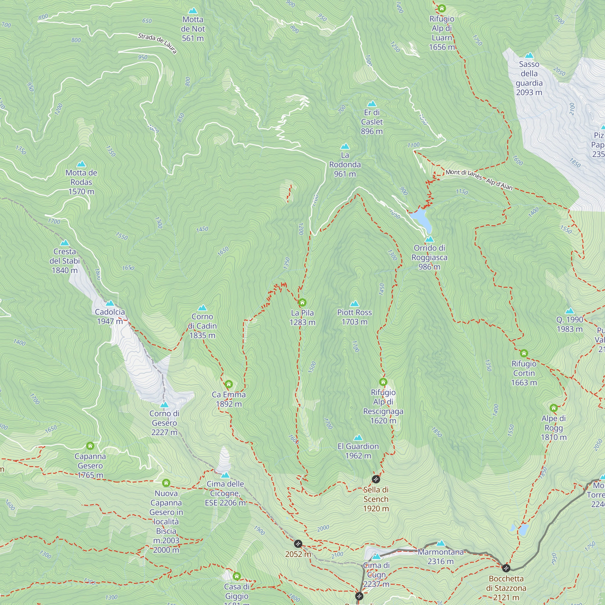 La Pila map