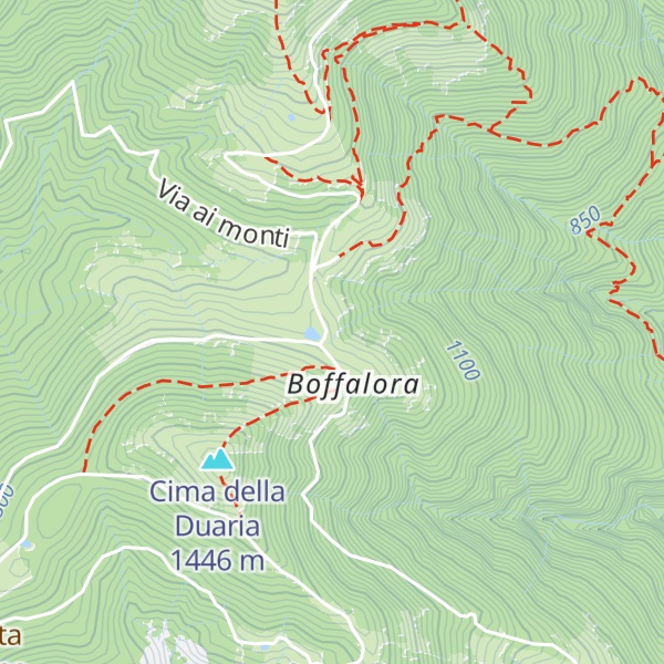 Map of Rifugio Boffalora
