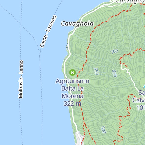 Map of Agriturismo Baita La Morena