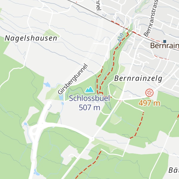 Map of Schlossbüel