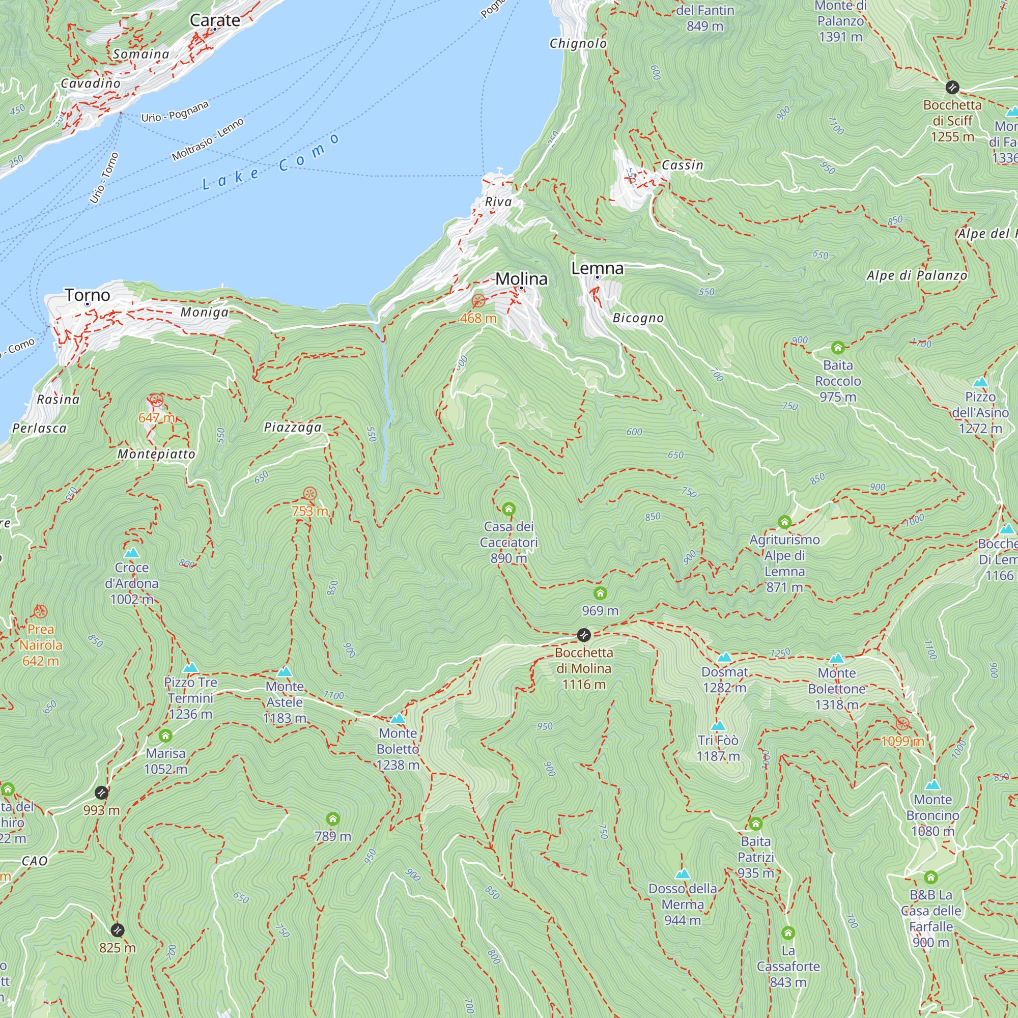 Casa dei Cacciatori map