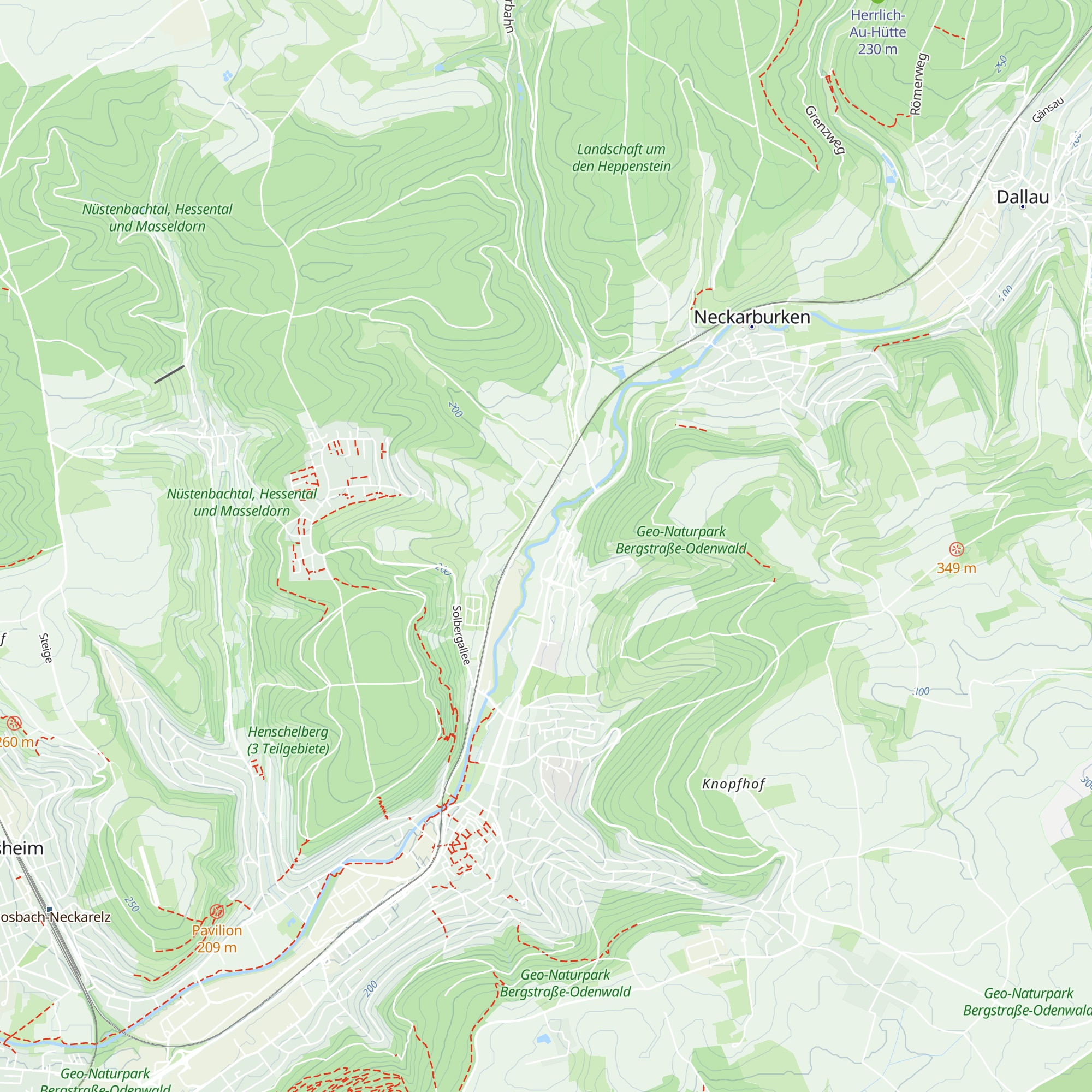 Grillhütte map