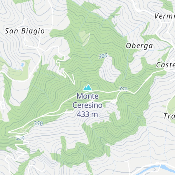 Map of Monte Ceresino