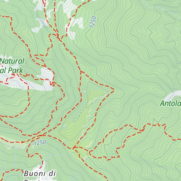 Map of Monte Duso