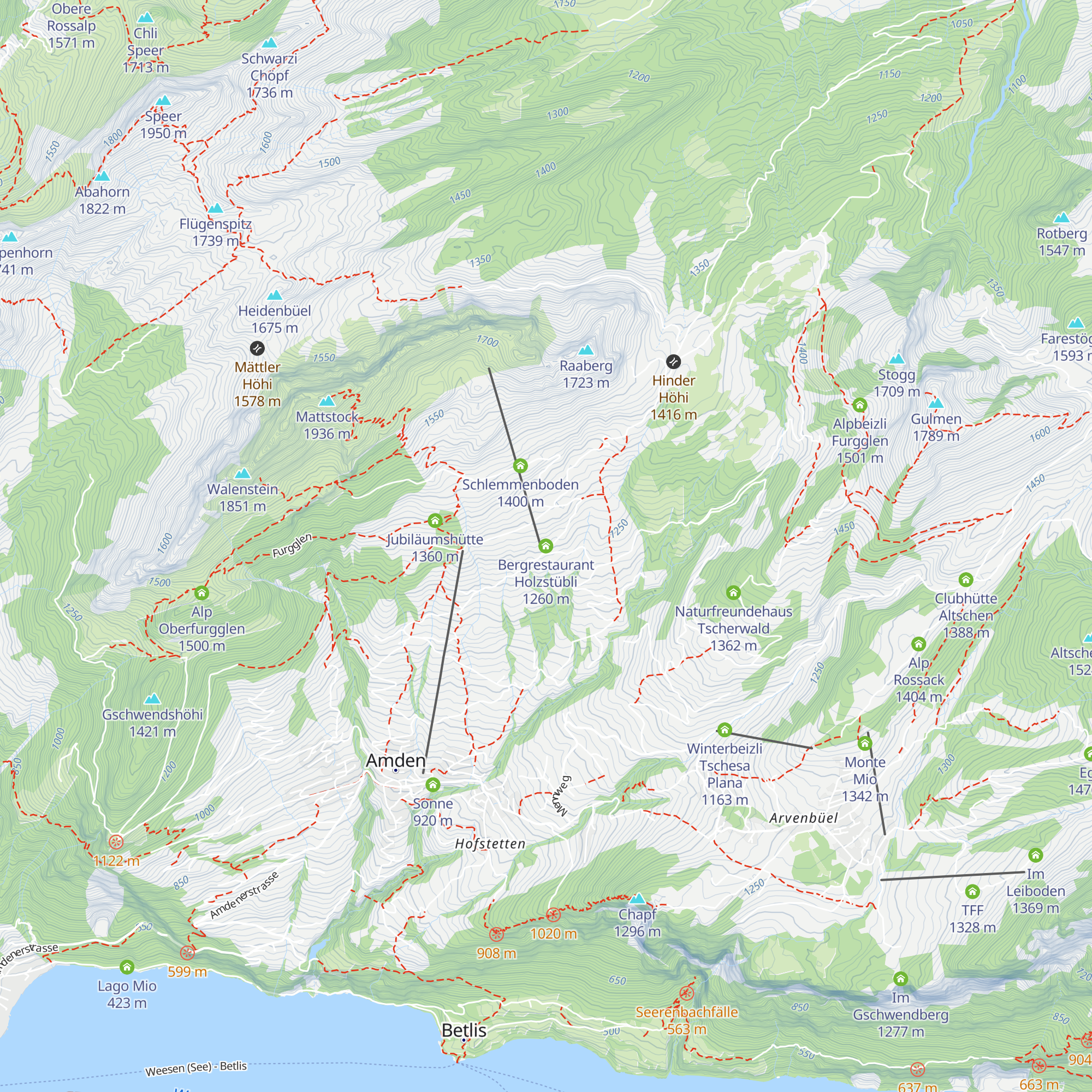 Bergrestaurant Holzstübli map