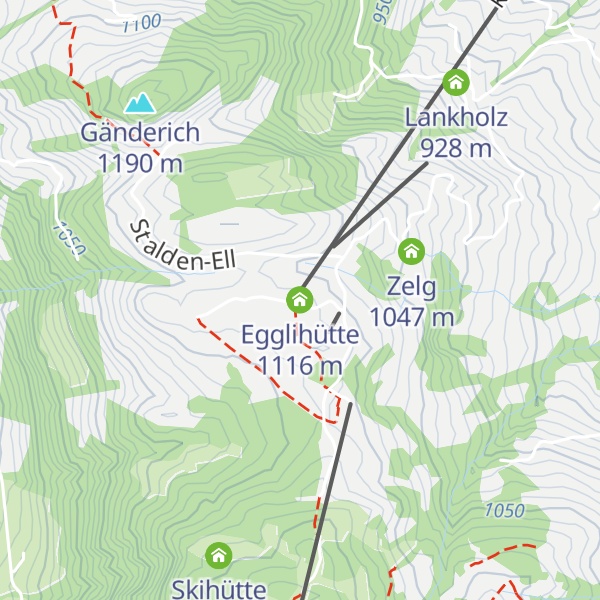 Map of Egglihütte