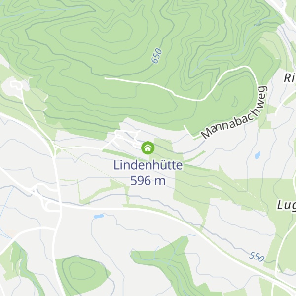 Map of Lindenhütte