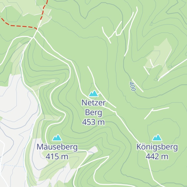 Map of Netzer Berg