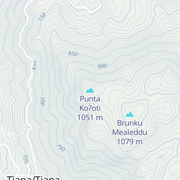 Map of Punta Koʔoti