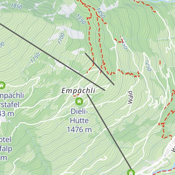 Map of Schneebar Karussell