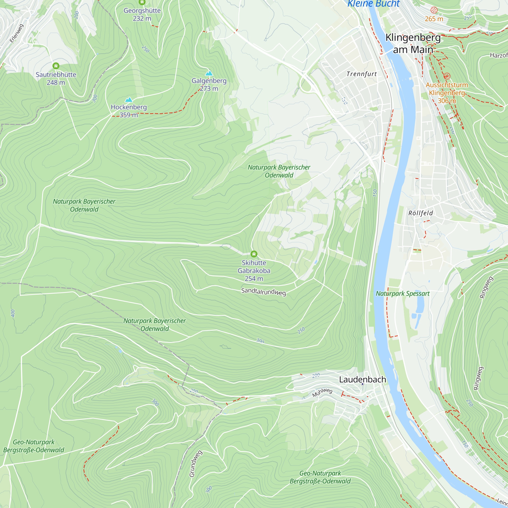 Skihütte Gabrakoba map